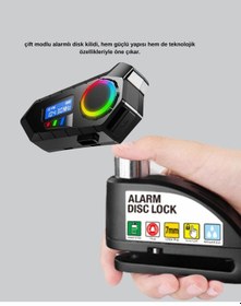 Resim Bluetooth 5.4 Kablosuz İnterkom+ Motor Disk Kilidi - Lisinya 