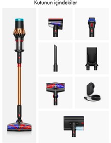 Resim DYSON V16 Piston Animal Submarine™ ıslak kuru kablosuz süpürge (Mat siyah/Bakır) 