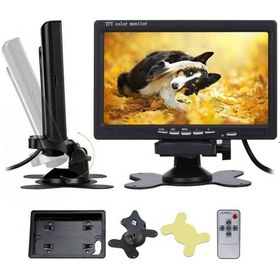 Resim 7 Inch Araç Içi Kamera Monitörü Geri Vites Uyumlu 