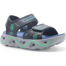 Resim Lumberjack Guapo 5fx Siyah Erkek Çocuk Sandalet 000000000101985119 Siyah-yesıl 