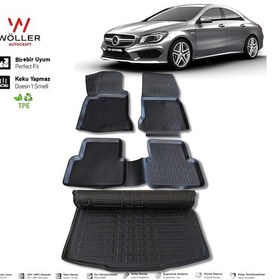 Resim Mercedes Cla Paspas Bagaj Havuzu 2013 2018 Arası 3D Wöller 