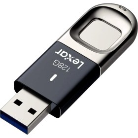 Resim Lexar Jumpdrive Fingerprint F35 128 GB USB Parmak Izi Okuyuculu USB Bellek LJDF35-128BNL 
