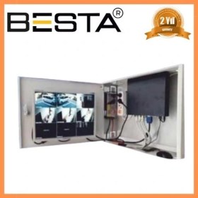 Resim Dvr/monitör Box Metal Kasa Duvar Tipi Kabinet 