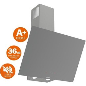 Resim Ferre Fryart Vitello Vitroseramik QXE62CPR - MS261 - D079-SA Elektrikli Gri Ankastre Set 