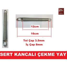 Resim Yay Kancalı Çekme Yay- Sert Yay 