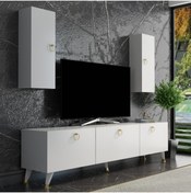 Resim MOBİLYA GEZEGENİ Drake Tv Ünitesi 180 Cm Beyaz 