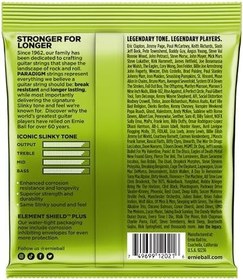 Resim Ernie Ball Normal Slinky Paradigm Elektro Gitar Telleri, Ölçü 10-46 