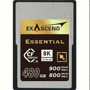 Resim Exascend 480GB Essential Series CFexpress Type A Hafıza Kartı 