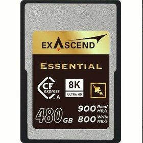 Resim Exascend 480GB Essential Series CFexpress Type A Hafıza Kartı 