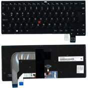 Resim Lenovo 01EP498, 01ER787, 01ER817, 01ER856 Uyumlu Klavye Tuş Takımı Tuş Seti Siyah Türkçe 