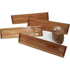 Resim STOREMAX Dekoratif Ağaç Okey Takımı Büyük Boy Eser 395519 