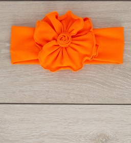 Resim Babygiz Kız Bebek Turuncu Bahar Serisi Bandana 