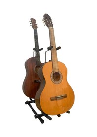 Resim Presto Caries Value Çoklu 2'li İkili Klasik Akustik Elektro Gitar Enstrüman Sehpası Standı Prs-02/2d 