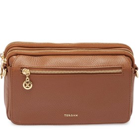 Resim Taba Deri Kadın El Çantası - S25Y1BC79999-B67 