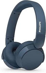 Resim Philips TAH4209WH hafif kulak üstü kablosuz Bluetooth kulaklık, pasif gürültü yalıtımlı, 55 saat çalma süresi, net çağrılar, dinamik bas, 2 saat USB-C şarj, beyaz 