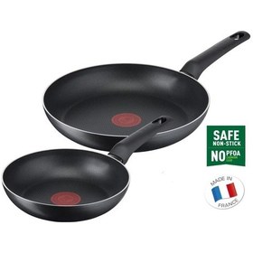 Resim Tefal Titanyum 1x Simplecook Difüzyon Tabanlı 20/26 Cm 2'li Tava Diğer 