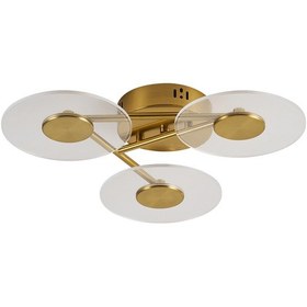 Resim Callista 3'lü Gold Plafonyer Led Avize Gold 