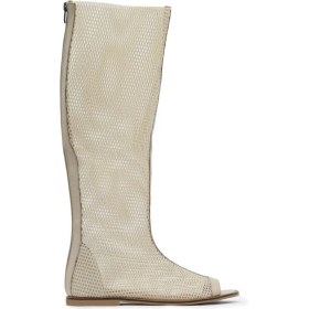 Resim Bueno Shoes Bej File-Deri Kadın Düz Çizme 30WC371 30WC371 