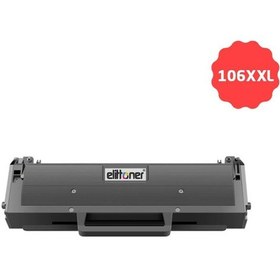 Resim Elittoner Hp 106xxl Chipli 107, Mfp135, Mfp137, Mfp138 5k 