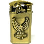 Resim Gold Eagle Metal Gazlı Klasik Çakmak 