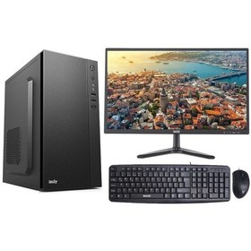 Resim İzoly N5C Intel Core i5 4400 20" 8 GB RAM 128 GB SSD FreeDOS Masaüstü Bilgisayar 