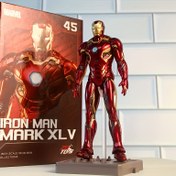Resim Marvel Resmi Iron Man Zırh Mark Serisi, Marvel Orijinal Aksiyon Figürü Koleksiyonluk Hediye için Tatiller 