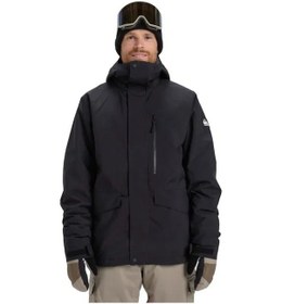 Resim Quıksılver Mıssıon Solıd Jk Erkek Anthracite - Solid Snowboard Ceketi Eqytj03523-11793 Siyah 