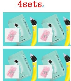 Resim Children's Nasal Aspirator Anti-backflow Electric Nasal Aspirator - Yellow B nail kit / 4sets 