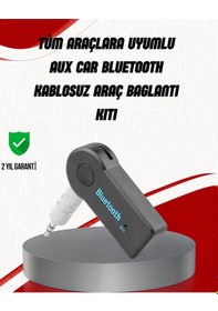 Resim Northcity Eller Serbest Bluetooth Aux Araç Kiti - Kablosuz Ses Ve Güvenli Sürüş 