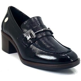 Resim Mammamia 55 Hakiki Deri Günlük Kadın Ayakkabı-siyah Rugan SIYAH RUGAN 