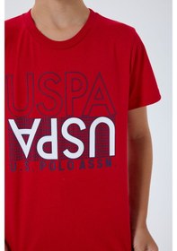 Resim U.s. Polo Assn. Erkek Çocuk Kırmızı Bermuda Takım Us2417-c-v2 Kırmızı 