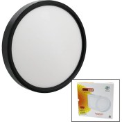 Resim Nisaluce EPL-24SÜ/S 24W Siyah Metal Kasa Sıva Üstü Yuvarlak LED Slim Panel 1680LM BEYAZ=6500K 30.000 Saat Ömür 