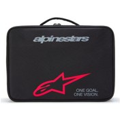 Resim Alpinestars Supertech Goggle Kros Gözlüğü Taşıma Çantası Siyah Siyah 