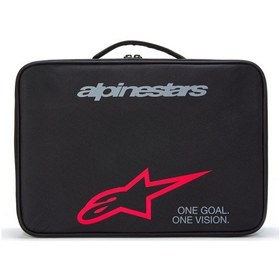 Resim Alpinestars Supertech Goggle Kros Gözlüğü Taşıma Çantası Siyah Siyah 
