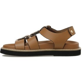 Resim Nine West Hermon 5fx Taba Kadın Kalın Taban Sandalet 000000000101944630 Taba 