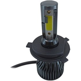 Resim Motolider Far Ampulü Led H4 Mini Slim Kısa Gövde 