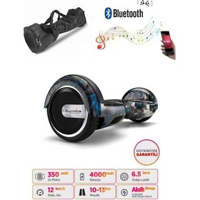 Resim Citymate Hoverboard 6.5 inch Elektrikli Kaykay Scooter Bluetooth Hoparlörlü Çanta Hediye D18 