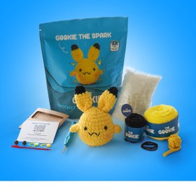 Resim The Gookie Amigurumi Spark Tığ Kiti, Amigurumi Örgü Seti, Tığ Işi Amigurumi Örgü Oyuncak Seti 