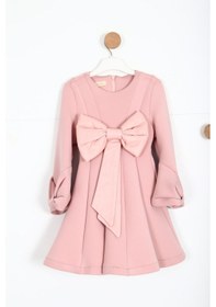 Resim Xo Kids Kız Çocuk Elbise 3-7 Yaş 12301 Pembe 