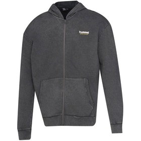 Resim Hummel Yantar Fermuarlı Siyah Erkek Sweatshirt 922530-2001 Siyah 