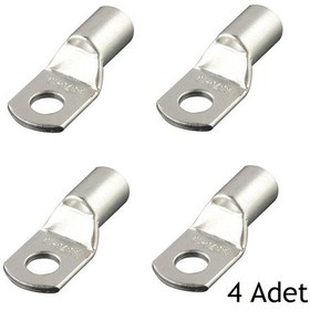 Resim 6-8 Awg Kablo için Şase Pabucu Bakır 4 Adet 