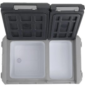 Resim 40LT Çift Kapak 220 Volt Adaptör Hediyeli Tecnopoint Yeni Nesil Buzdolabı 