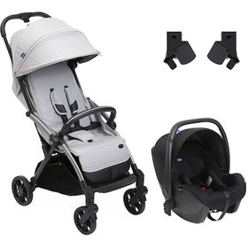 Resim Chicco Duo Goody Xplus Seyahat Seti Pearl Grey 00009962000150 