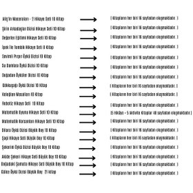 Resim 1.sınıflar İçin Renkli Resimli Kitaplık Seti Her Gün 1 Kitap 