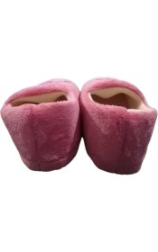 Resim Ayz Barbie Kız Çocuk Panduf Kaydırmaz Taban Anaokulu Kreş Ev Ayakkabısı 