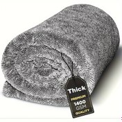 Resim XXL Mikrofiber Araba Kurutma Havlusu - Ultra Kompakt, Yüksek Emicilik, 1400 GSM, Bükülmüş Halka Tasarımı, Çift Taraflı, İz Bırakmayan Detaylandırma - Arabalar, kamyonlar, SUV'ler ve ev kullanımı için uygun.1 adet 