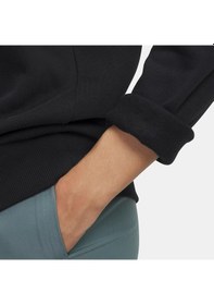Resim Under Armour Rival Fleece Shimmer Kadın Siyah Kapüşonlu Sweatshirt Siyah 