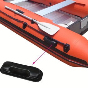 Resim Ağır Hizmet Tipi PVC Deniz Tutma Kolu Ergo-Grip ve Kaymaz Tabanlı - Her Hava Koşuluna Dayanıklı Şişme Bot Kolu Kano, Sal, RIB, Şişme Botlar İçin - Çok Renkli Seçenekler (Siyah, Beyaz, Gri, Mavi, Kırmızı, Yeşil, Sarı, Pembe, Kahverengi, Bej) - Kolay Bağlantı ve Geliştirilmiş Uyum İçin - Balıkçılık 