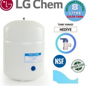 Resim Su Arıtma Cihazı 8 Litre 2.2 Galon Antibakteriyel Çelik Tank 
