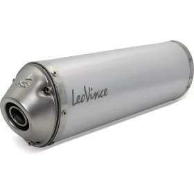 Resim Leovince X3 Enduro Alüminyum Slip-On Egzoz – Hafif Alüminyum Gövde, Paslanmaz Çelik Uç Kapaklı 